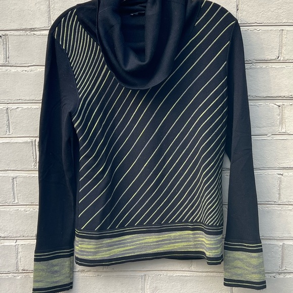 EUC Vintage Sculpture Silk Size M Cowel Neck Sweater - Picture 9 of 10